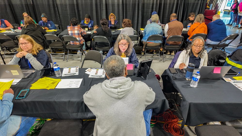 Disaster Survivors Visits FEMA Disaster Recovery Center Outreach Event in Graniteville, SC