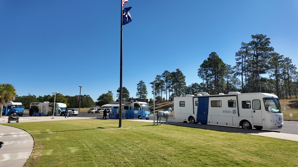 Disaster Survivors Visits FEMA Disaster Recovery Center Outreach Event in Graniteville, SC