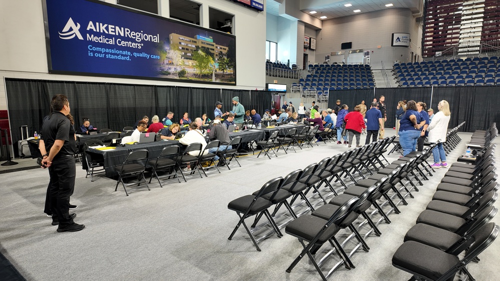 Disaster Survivors Visits FEMA Disaster Recovery Center Outreach Event in Graniteville, SC
