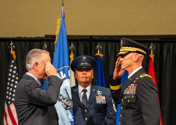 Waters salutes Governor after becoming Adjutant General