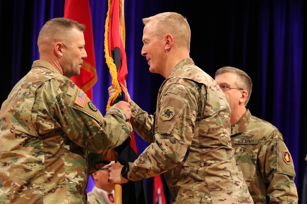 COL (P) Gregory Glasow Takes Command of the 98th Training Division (IET)