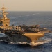 USS George Washington Steams in the Pacific Ocean