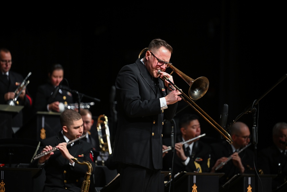 U.S. Navy Band Commodores perform in McKees Rocks