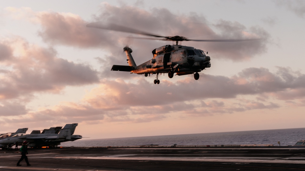 USS George Washington Conducts Flight Operations