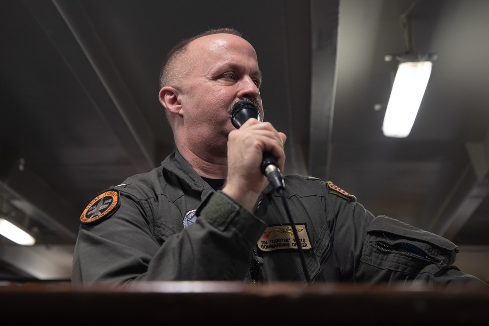USS George Washington CO Commends Reactor Department Sailors