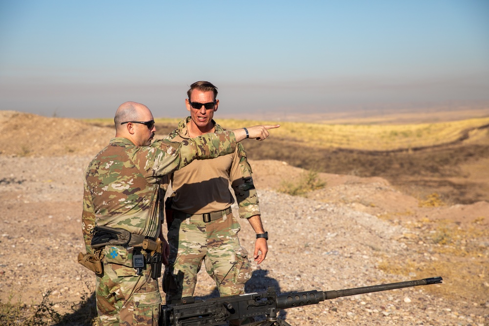 5th Battalion 3rd SFAB Machine Gun Range