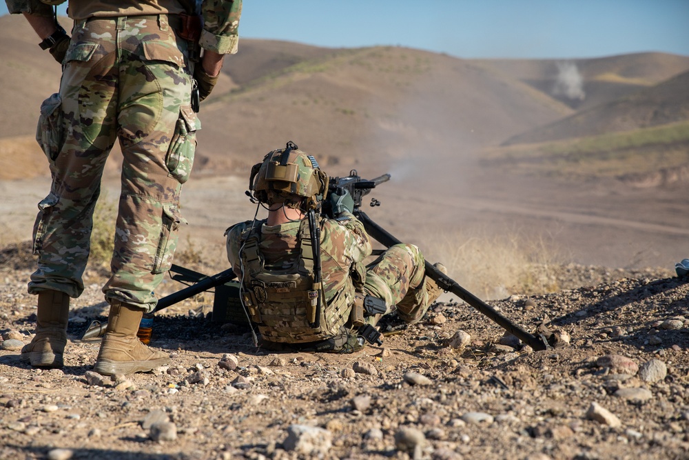 5th Battalion 3rd SFAB Machine Gun Range