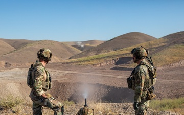 5th Battalion 3rd SFAB Machine Gun Range