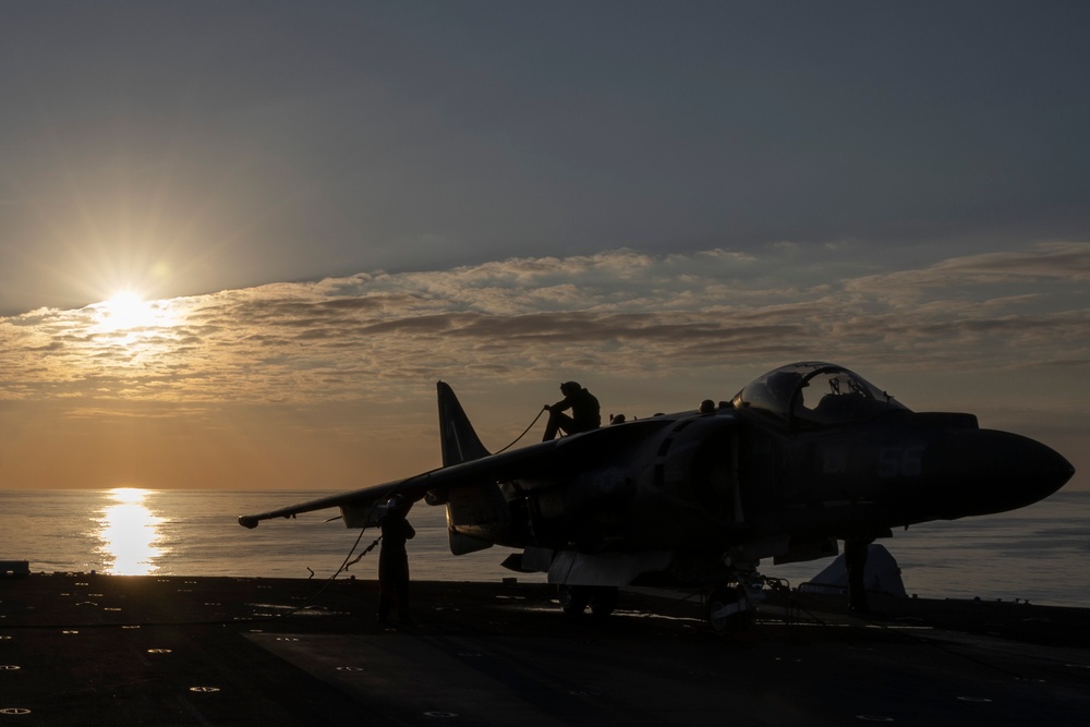 Marine Refills Harrier Water Tank