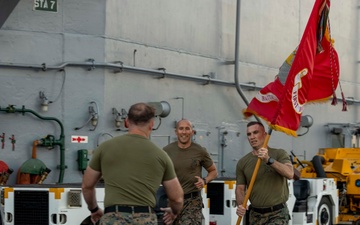 BLT 1/8 Beirut Memorial Run on USS Wasp (LHD 1)