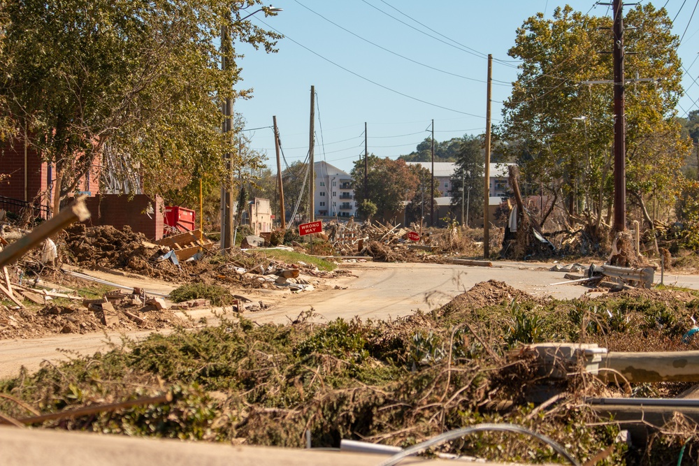 Recovery Efforts Continue in Biltmore Village, North Carolina