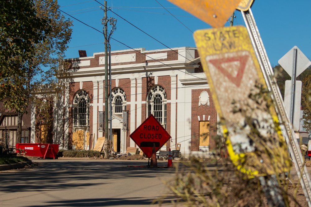 Recovery Efforts Continue in Biltmore Village, North Carolina