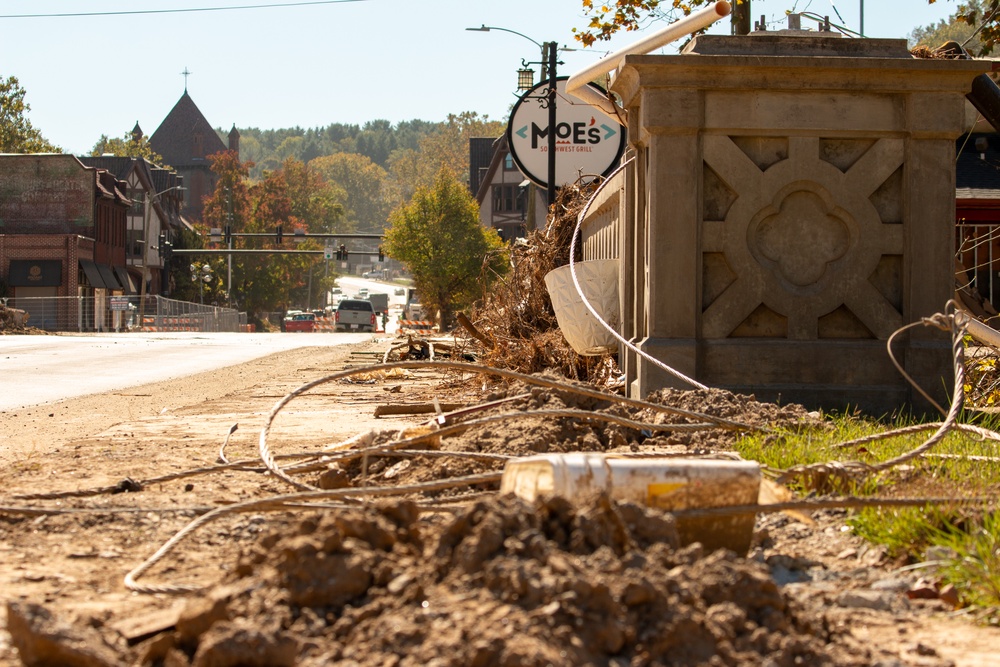 Recovery Efforts Continue in Biltmore Village, North Carolina