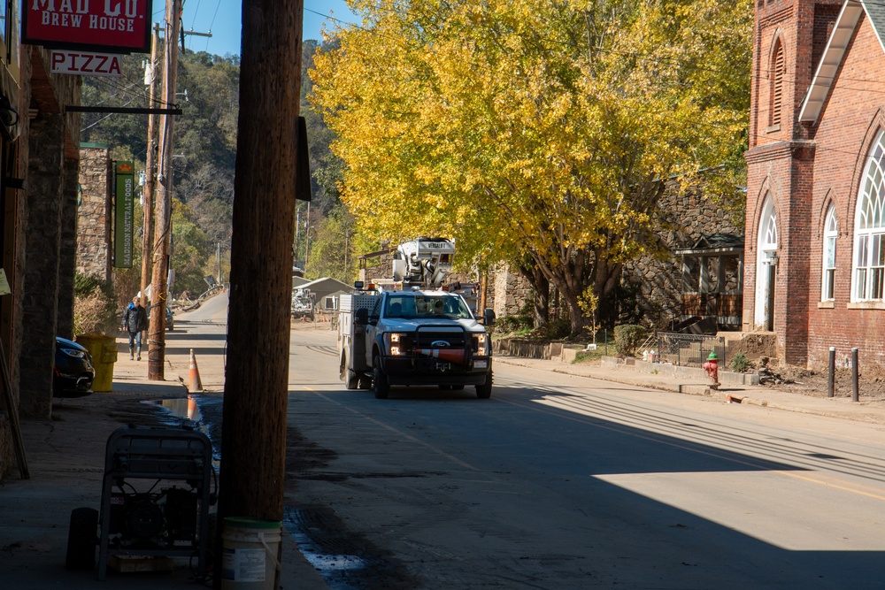 Recovery Efforts Continue in Marshall, North Carolina