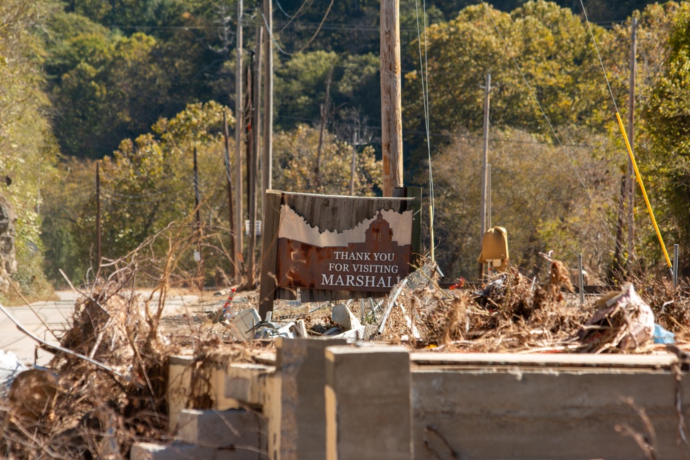 Recovery Efforts Continue in Marshall, North Carolina