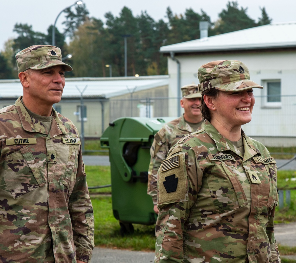 56th SBCT promotion in Germany