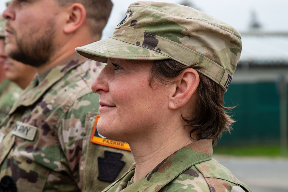 56th SBCT promotion in Germany