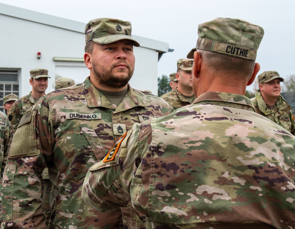 56th SBCT promotion in Germany