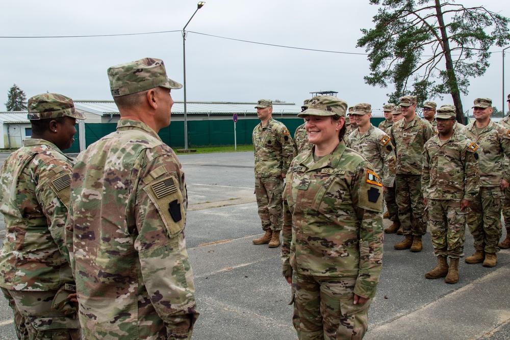 56th SBCT promotion in Germany