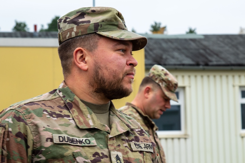 56th SBCT promotion in Germany