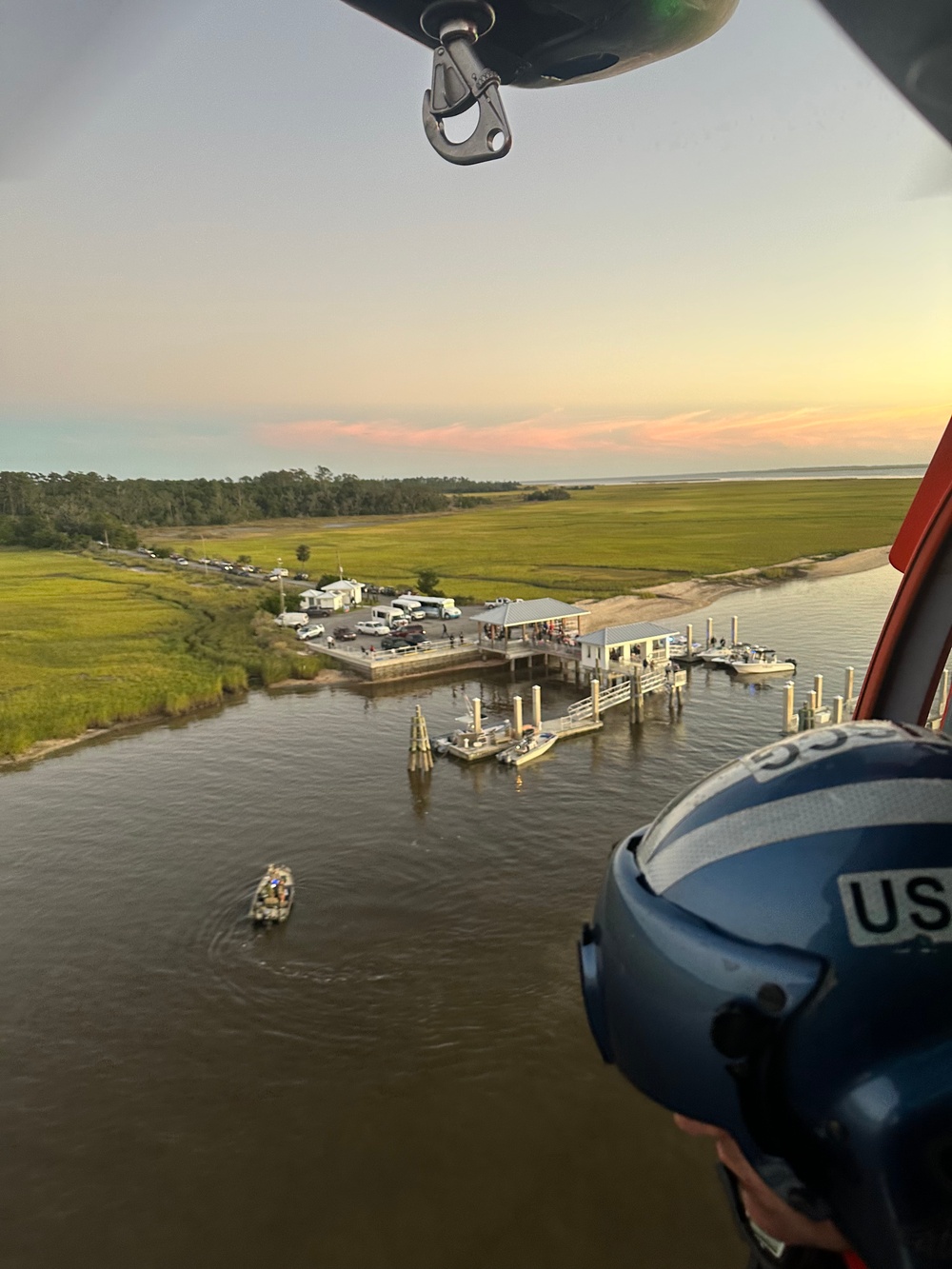 U.S. Coast Guard Sapelo Island Response