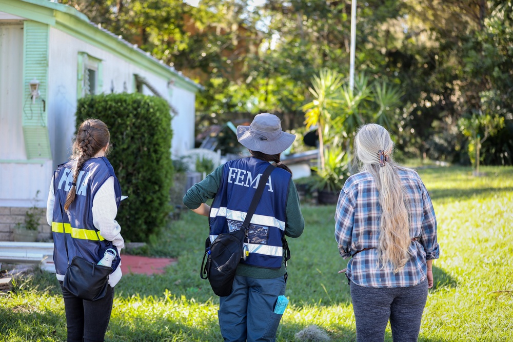 FEMA Conducts Disaster Survivor Assistance