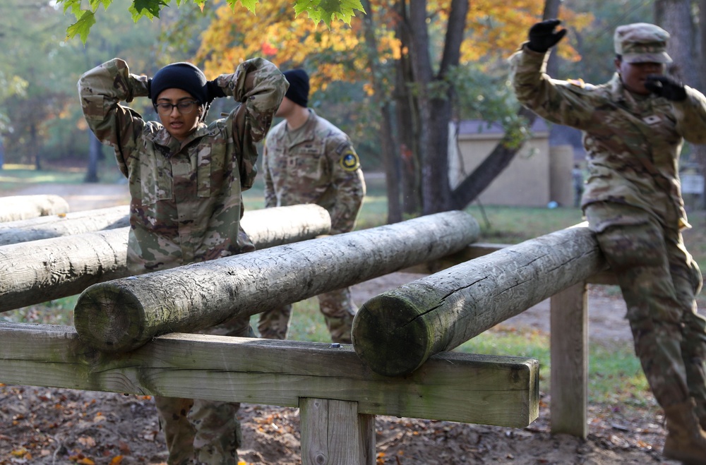 Reserve Officer Training Corps train at Ft. Custer Michigan