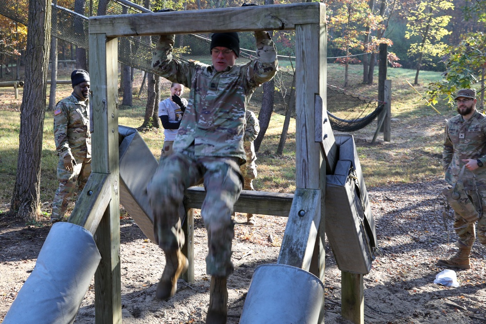 Reserve Officer Training Corps train at Ft. Custer Michigan