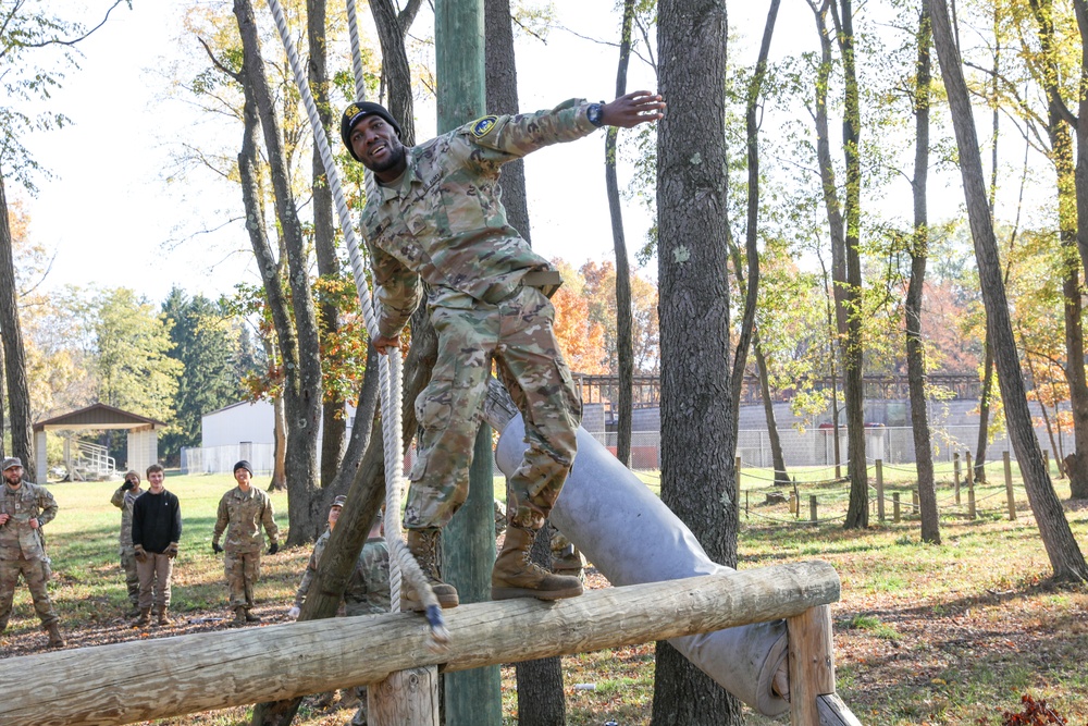 Reserve Officer Training Corps train at Ft. Custer Michigan