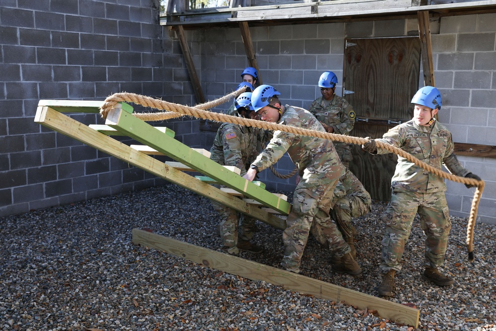 Reserve Officer Training Corps train at Ft. Custer Michigan