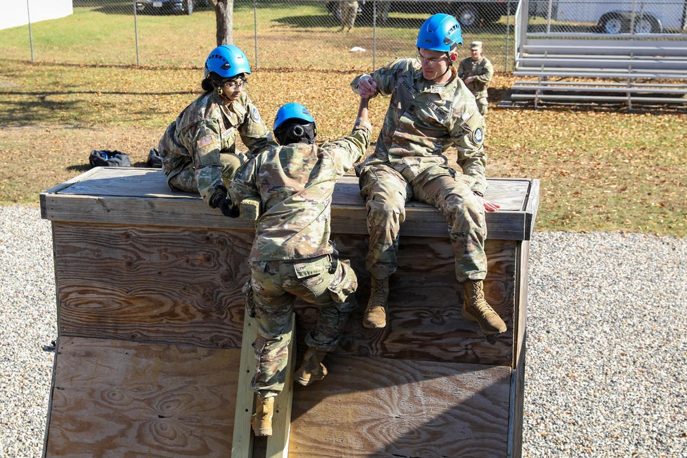 Reserve Officer Training Corps train at Ft. Custer Michigan