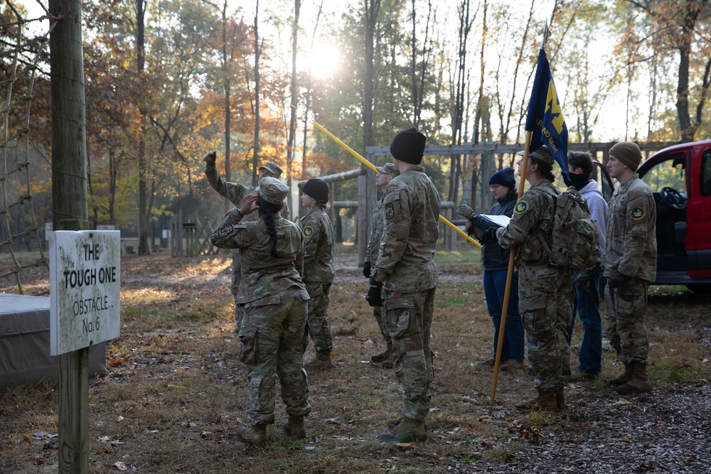 ROTC train at Ft. Custer Augusta, Michigan