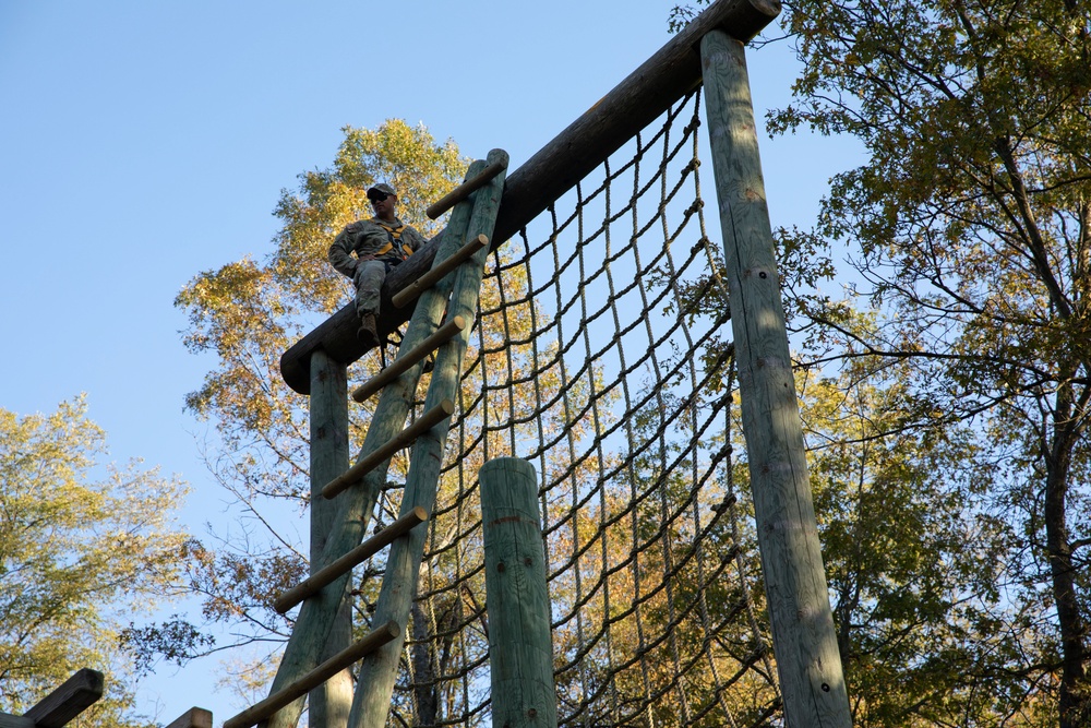 ROTC train at Ft. Custer Augusta Michigan