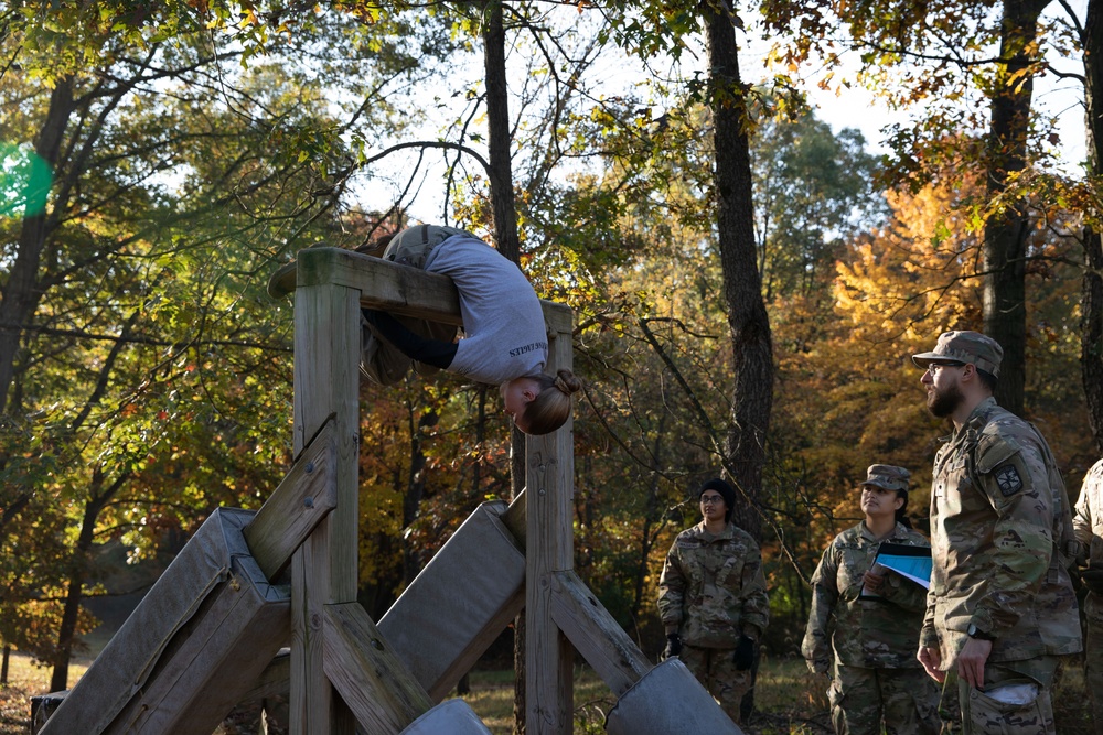 ROTC train at Ft. Custer Augusta, Michigan