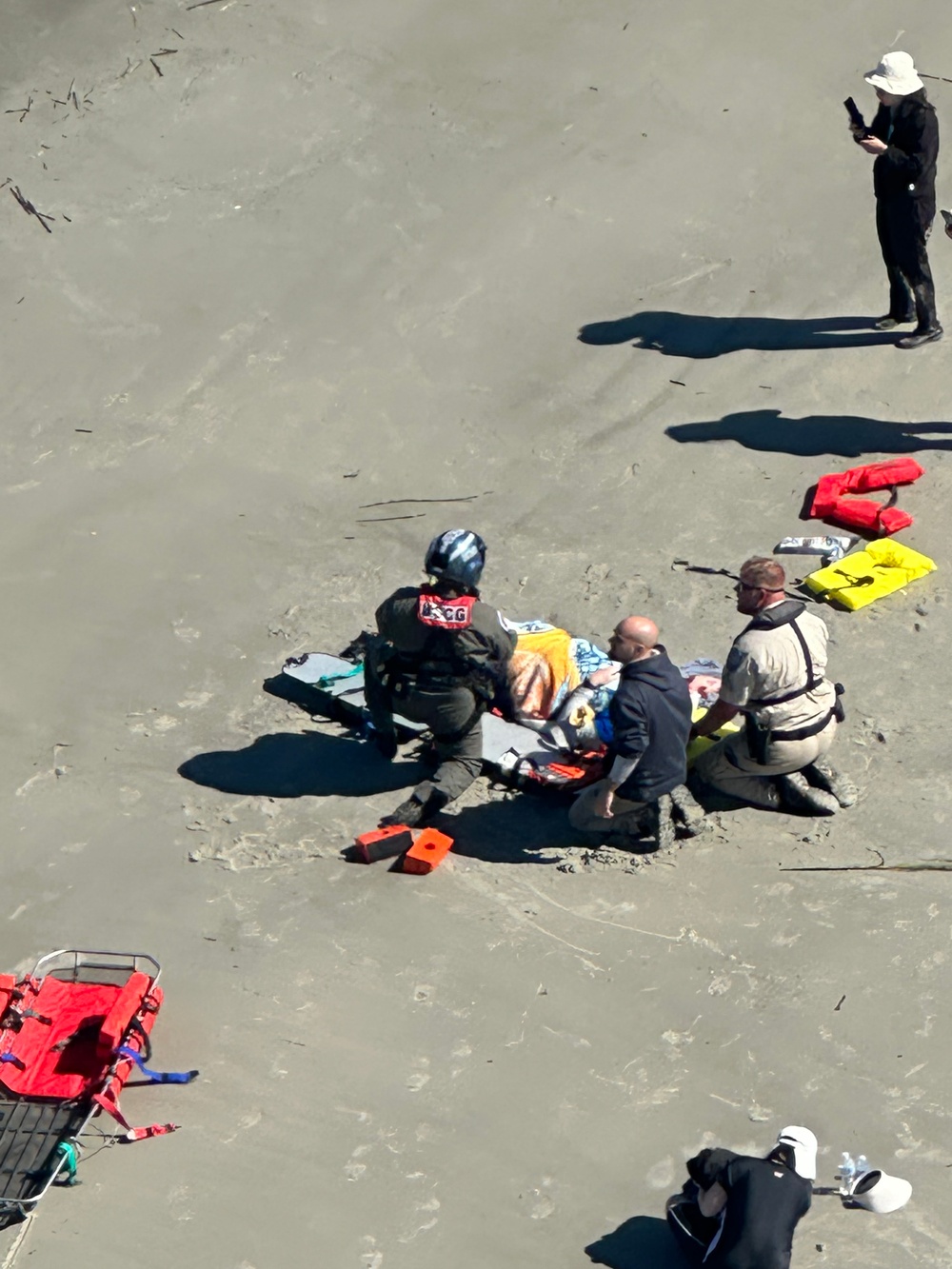 Coast Guard medevacs man from Wassaw Sound, Georgia