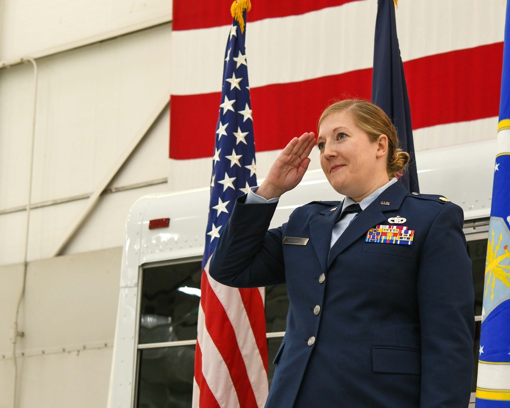 110th LRS Change of Command Ceremony