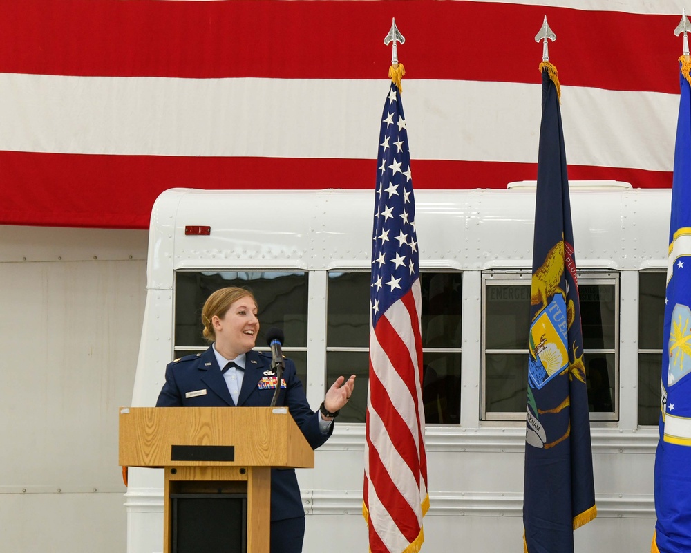 110th LRS Change of Command Ceremony