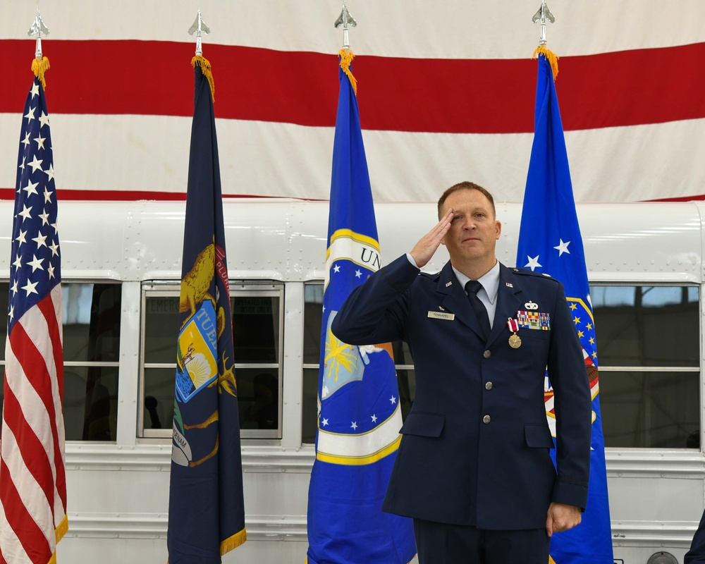 110th LRS Change of Command Ceremony