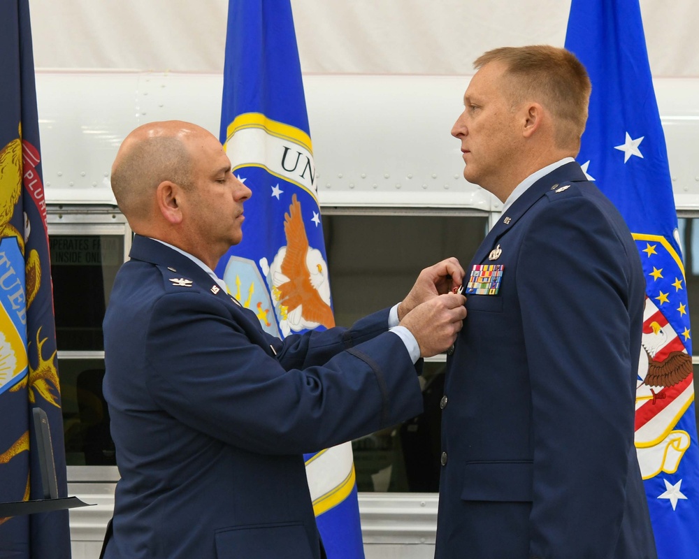 110th LRS Change of Command Ceremony