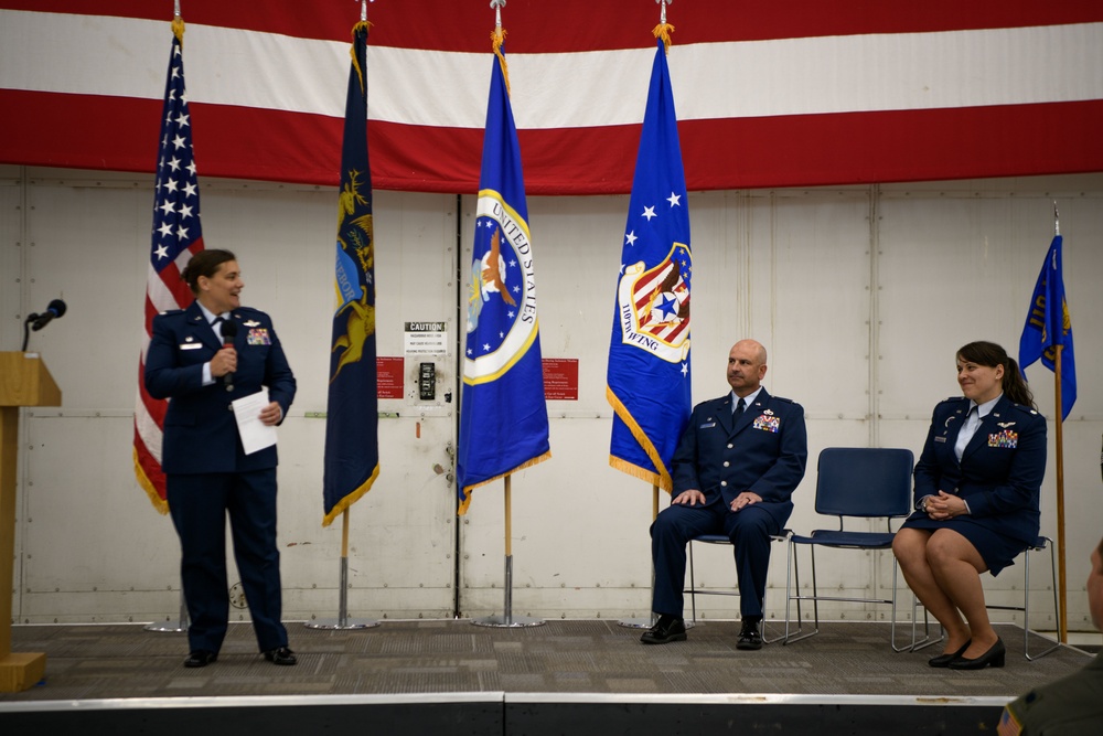 110th FSS Change of Command