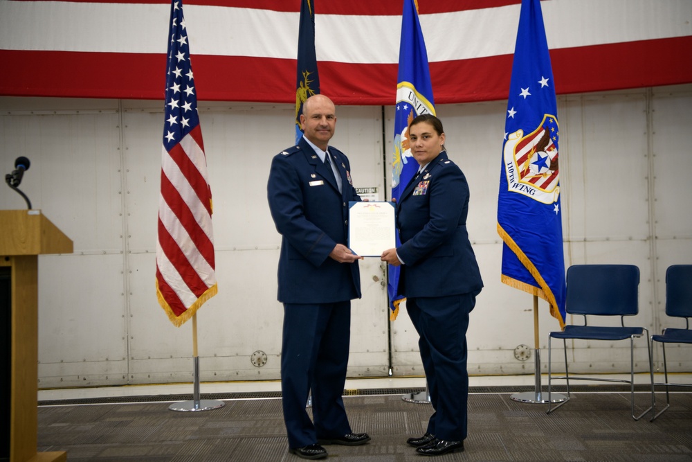 110th FSS Change of Command