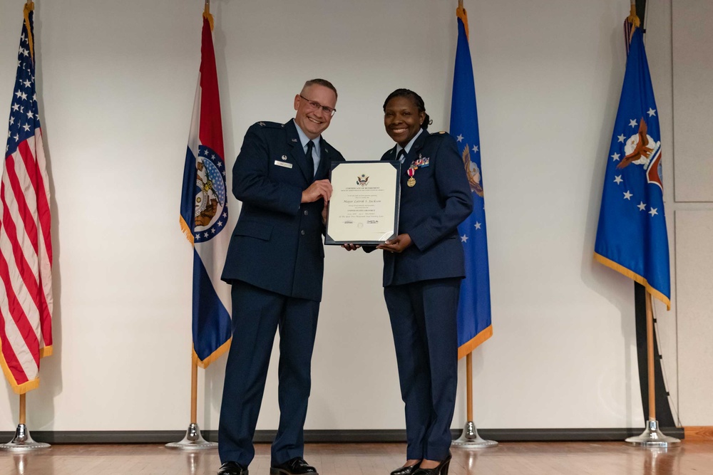 Maj. Latrik Jackson Retirement Ceremony