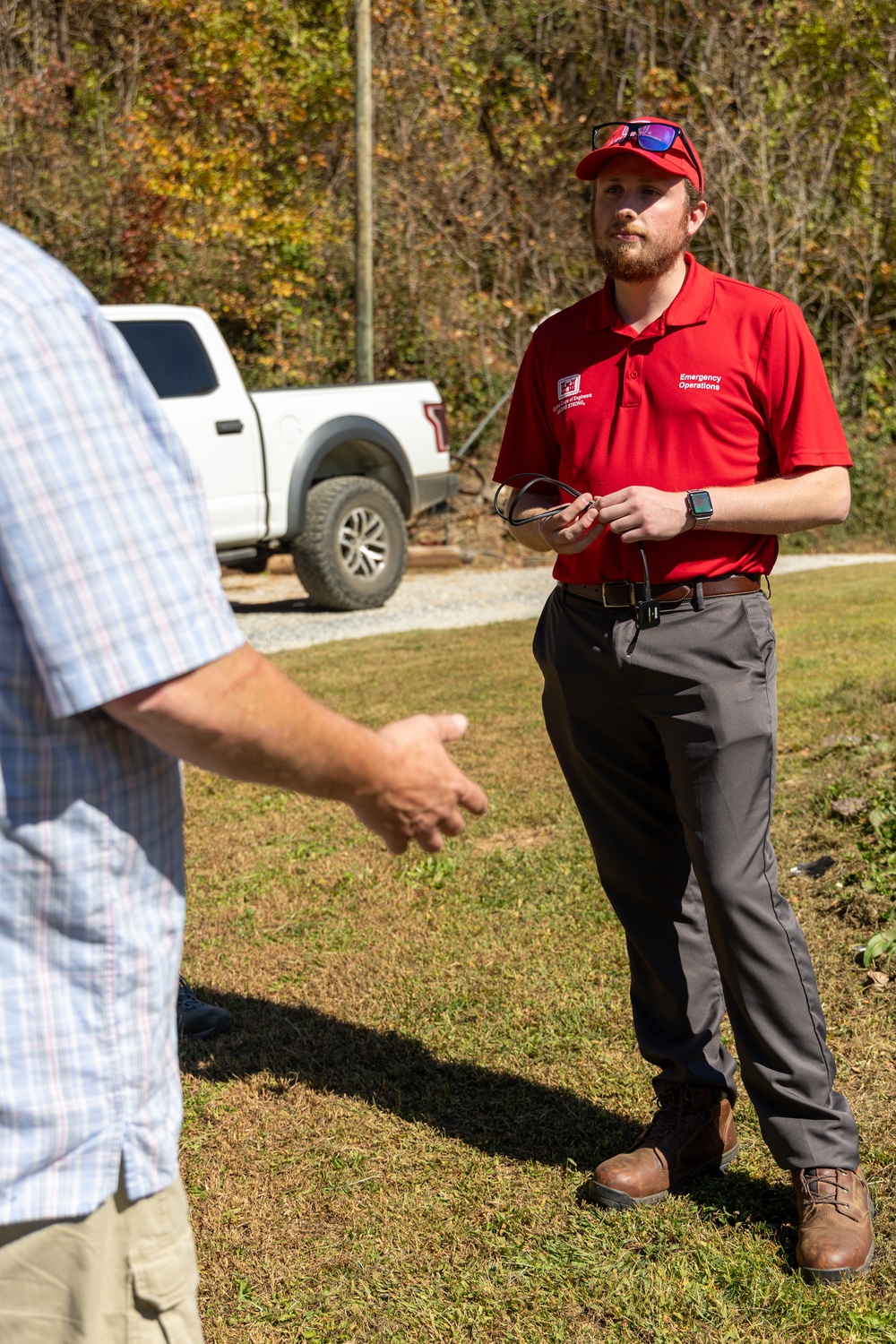 U.S. Army Corps of Engineers Public Affairs Specialist Documents Hurricane Helene Survivor’s Story