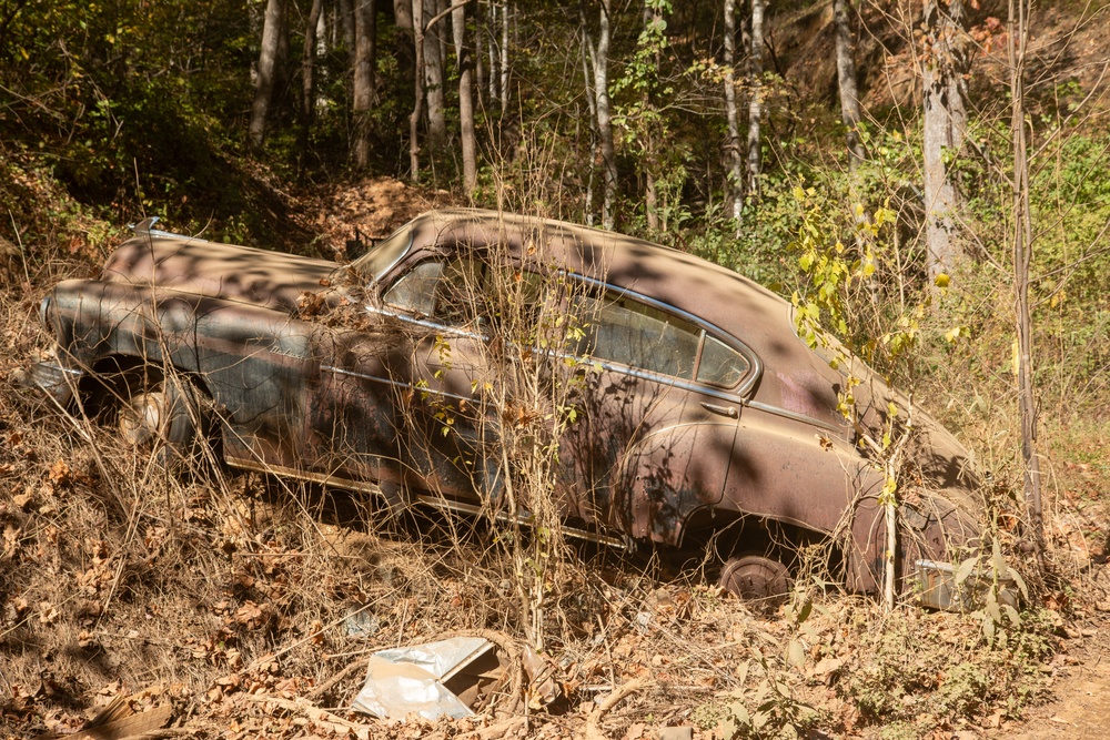 Damage From Hurricane Helene In Marion, North Carolina