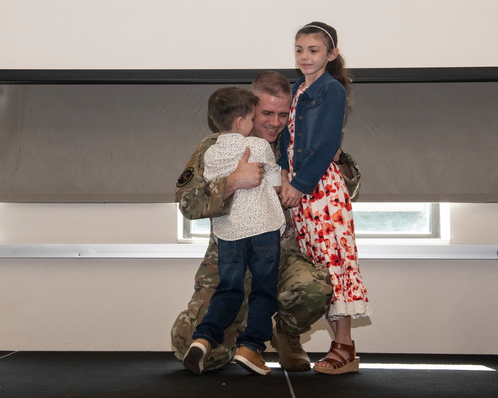 SMSgt Andrew Habecker promotes to Chief