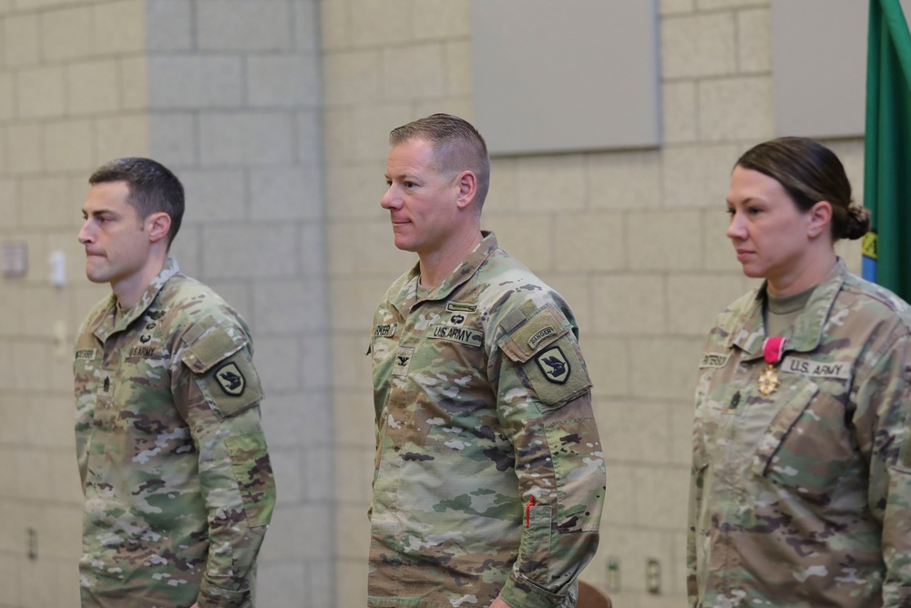 56th Theater Information Operations Group change of responsibility ceremony