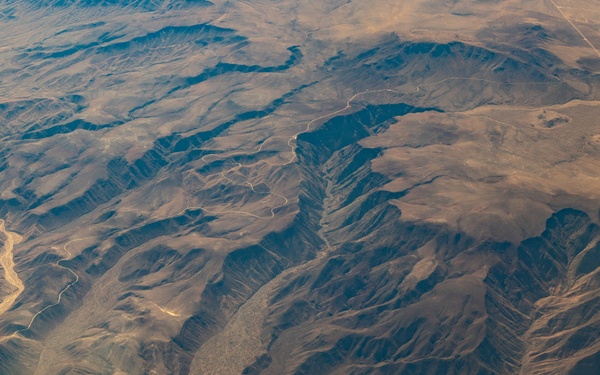 Rainbow Canyon (aka Star Wars Canyon) from Above