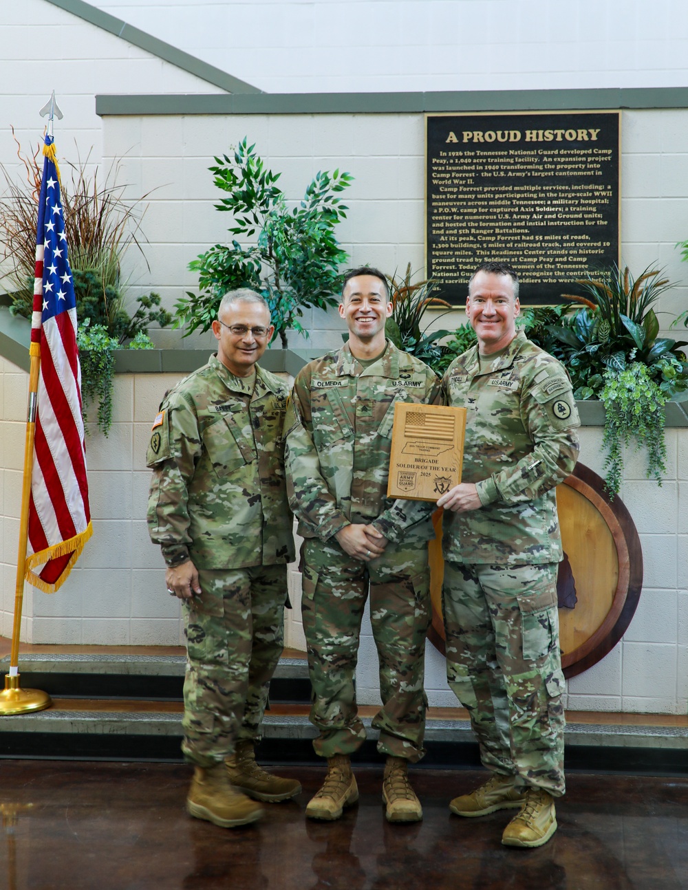 Sgt. Daniel Olmeda awarded Soldier of the Year at 30th Troop Command brigade-level Best Warrior Competition