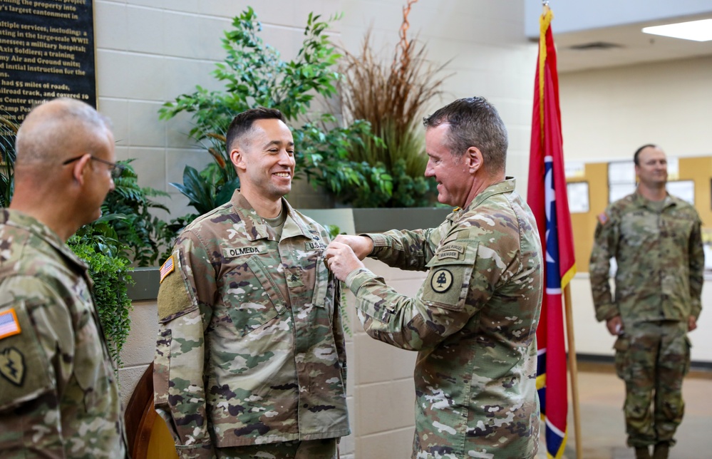 Sgt. Daniel Olmeda awarded Soldier of the Year at 30th Troop Command brigade-level Best Warrior Competition