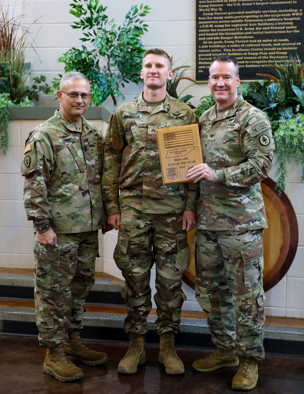 Sgt. Erick Dickerson awarded Non-Commissioned Officer of the Year at 30th Troop Command brigade-level Best Warrior Competition